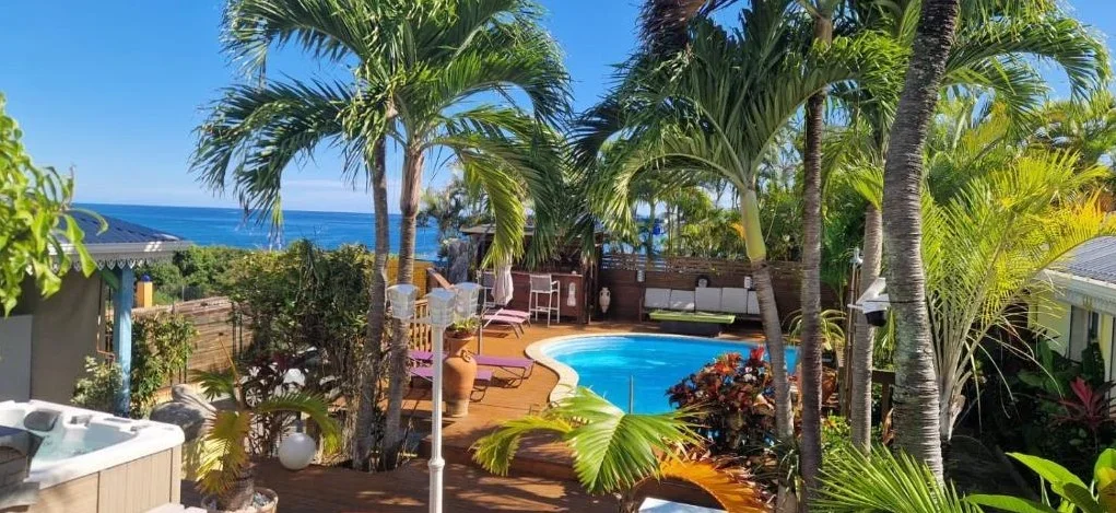 Bungalow Le Flibustier - Location de gites pour 2 personnes à Sainte-Anne (Guadeloupe)